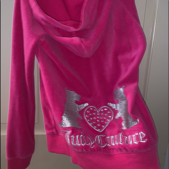 Kids Juicy Couture Zip Up Hoodie - Picture 2 of 3